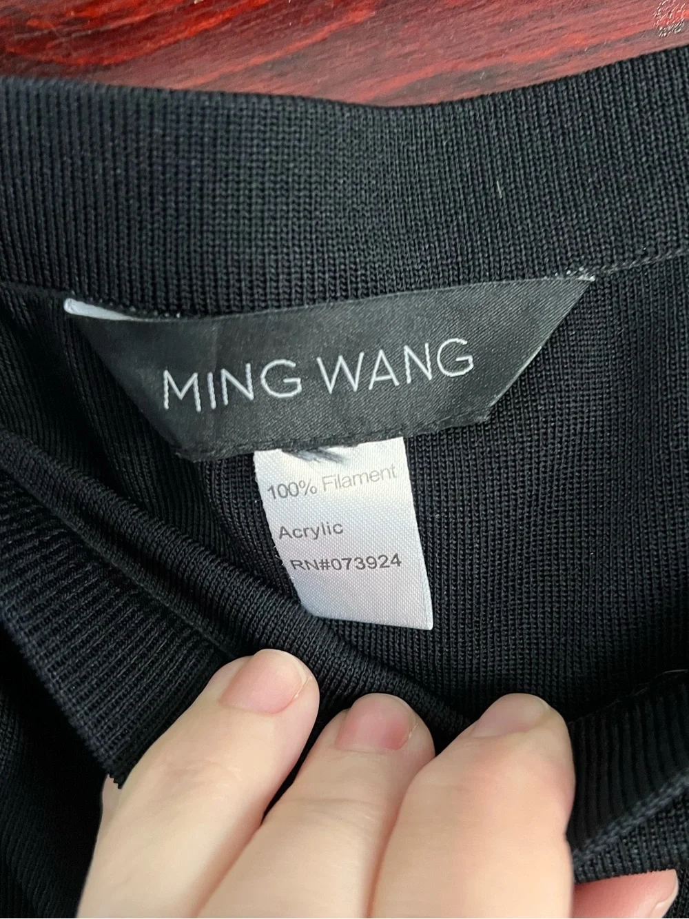 Ming Wang Long Black Skirt size XL/1X